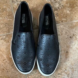 Michael Kors Navy Perforated Men's Loafers
